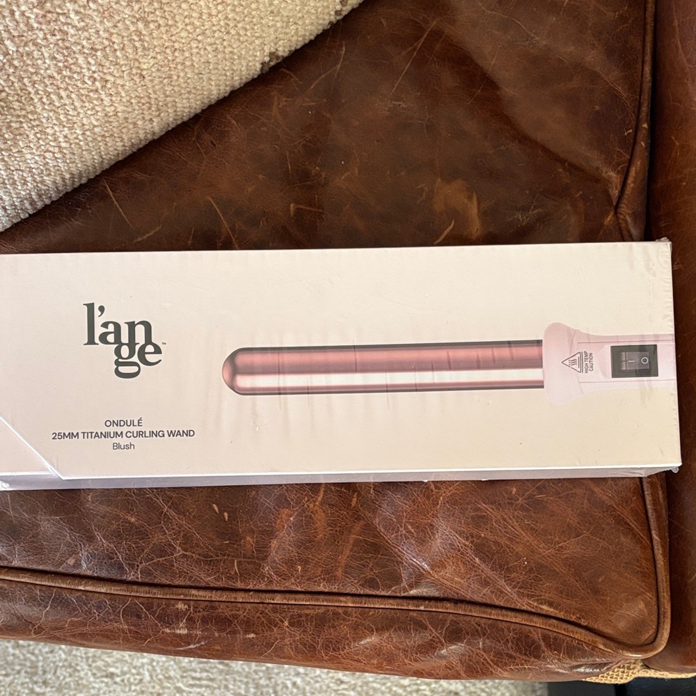 Lange Blush Titanium Curling Wand